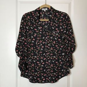 Express portifino button up blouse